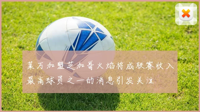 莱万加盟芝加哥火焰将成联赛收入最高球员之一的消息引发关注