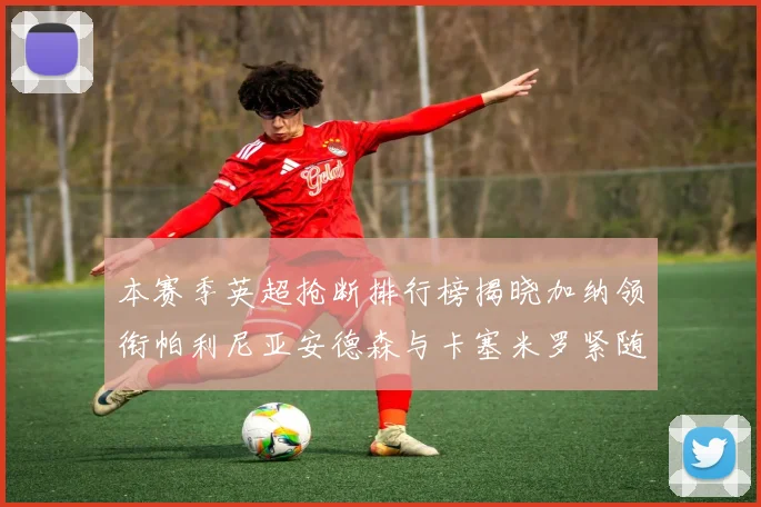 本赛季英超抢断排行榜揭晓加纳领衔帕利尼亚安德森与卡塞米罗紧随其后